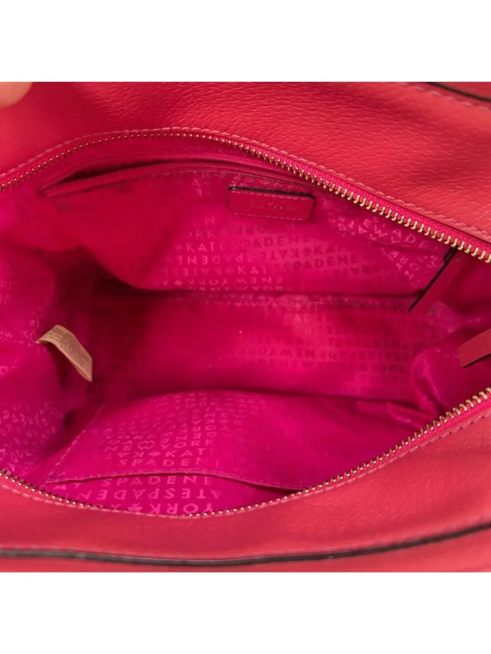 Kate Spade Grand Street Small Hayden Satchel Crossbody Radish Pink